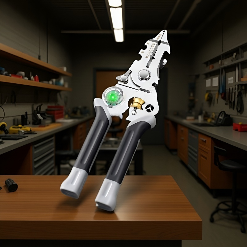 Clește multifuncțional pentru dezizolat cabluri