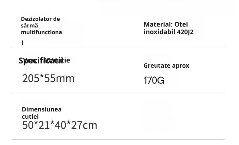 Clește pentru sertizarea și dezizolarea cablurilor