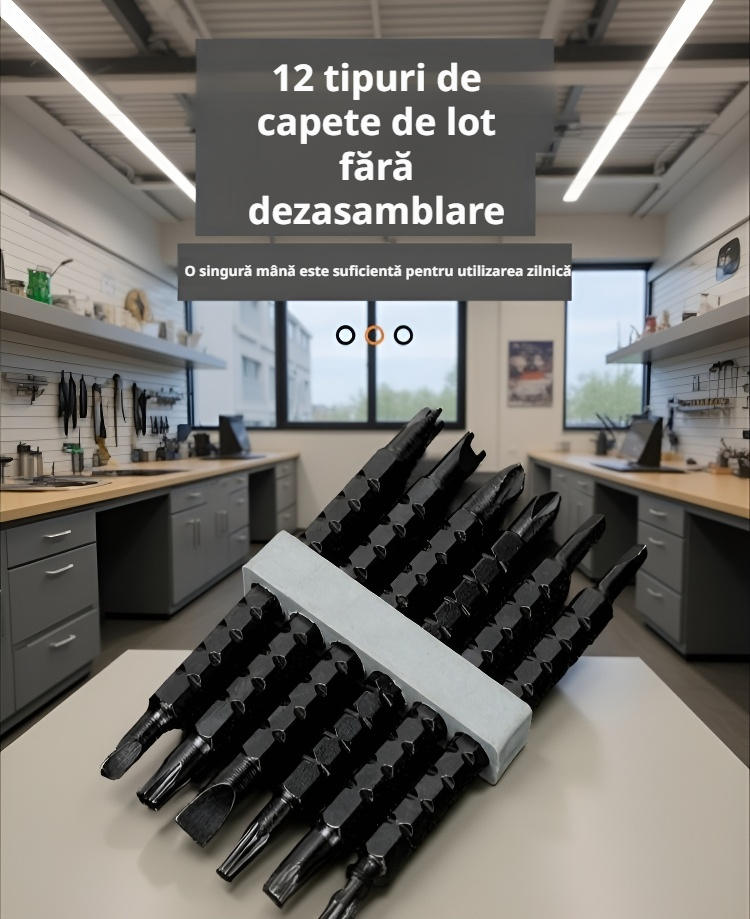 Șurubelniță profesională cu funcție de clichet