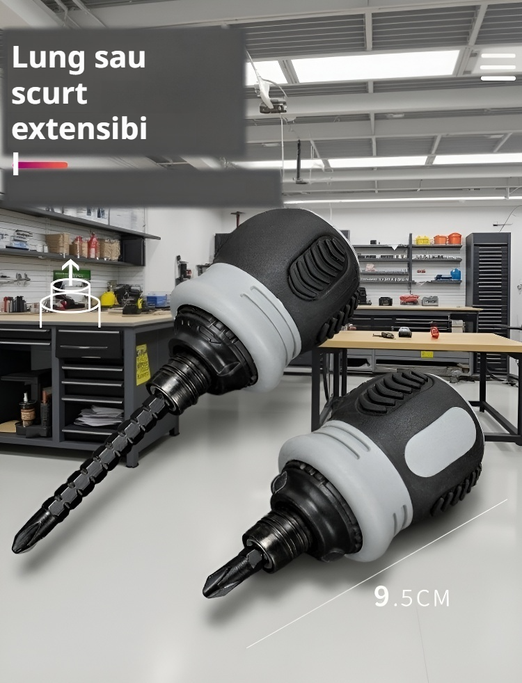 Instrument de șurubelniță ușor de folosit pentru bricolaj