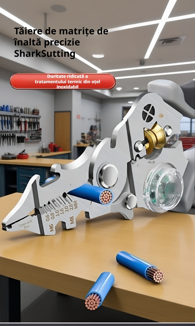 Clește multifuncțional cu mâner antiderapant