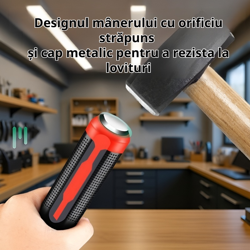 Bară de levier pentru demontarea anvelopelor auto, poate fi lovită 