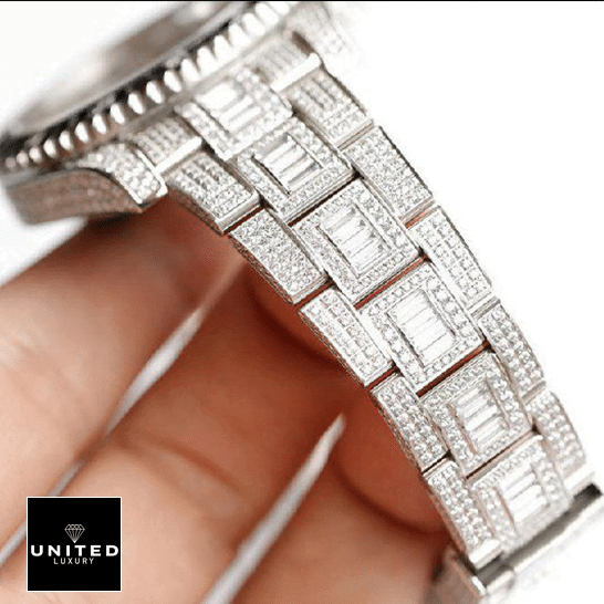 rolthtex Submariner 116610LN-97200 Custom Diamond Bracelet Replica