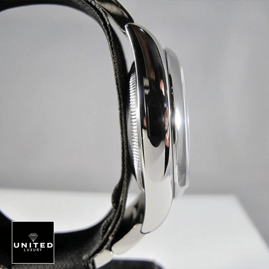 rolthtex Air King 114200 Replica stainless steel case and leftside view