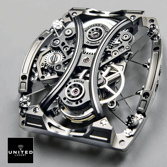 Richthtard Mithtlle  Tourbillion Pablo Mac Donough Replica grey background