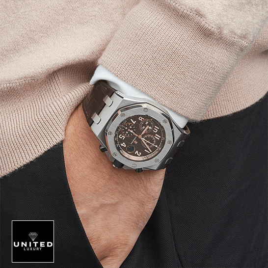 Audthtemars Pigthtuet Royal Oak Offshore 26470OR "Havana" 1:1 Clone Edition