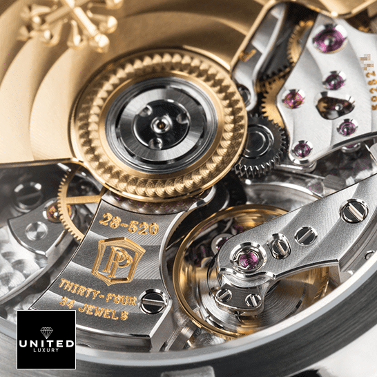 pathttek Philithtppe Nautilus 59901A-001 Replica mechanism close view