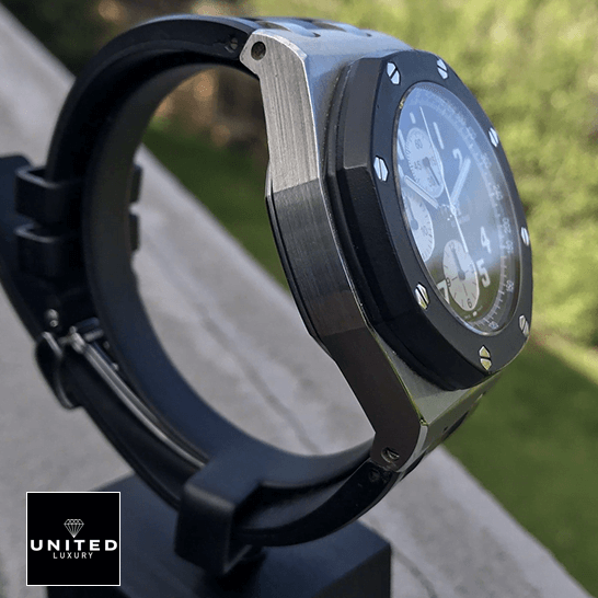 Audthtemars Pigthtuet Royal Oak Offshore 25940SK.OO.D002CA.01 "Diver" Swiss Super Clone Audthtemars Pigthtuet royal oak offshore diver left 1 1