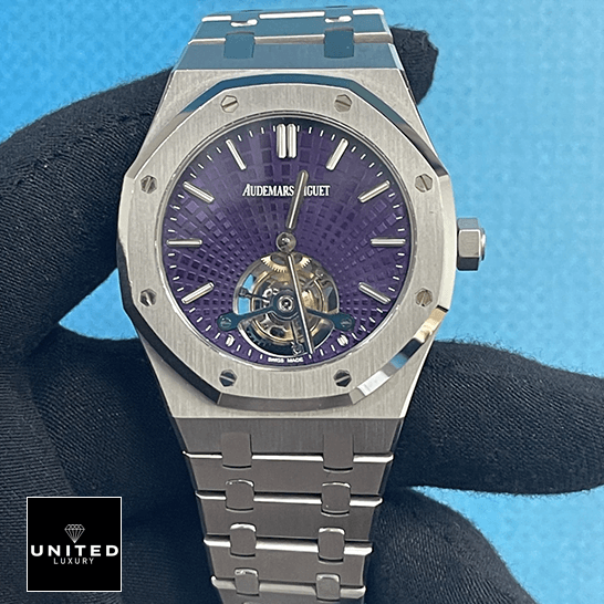 Audthtemars Pigthtuet Royal Oak Tourbillon Extra-Thin 26522ST Exclusive Clone Edition Audthtemars Pigthtuet royal oak 26522ST.OO .12 replica font audthtemars-pigthtuet-royal-oak-26522ST.OO_.12-replica-font