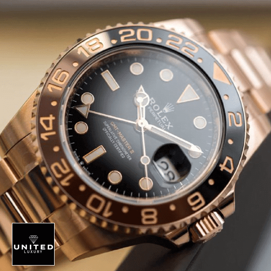 rolthtex GMT-Master II 126715CHNR-0001 Brown & Black Bezel Replica