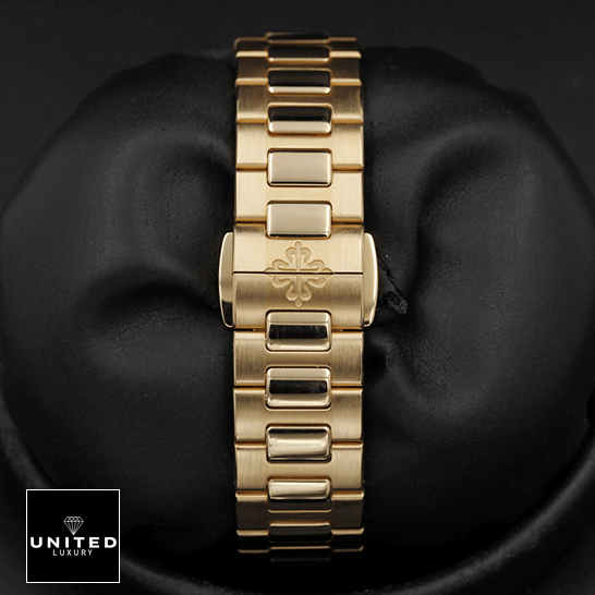 pathttek Philithtppe Nautilus 70101R-012 Rose Gold Bracelet Replica opened clasp