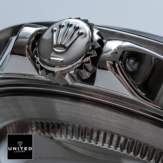 rolthtex Explorer II 16570-0004 Stainless Steel Case Right Side Replica