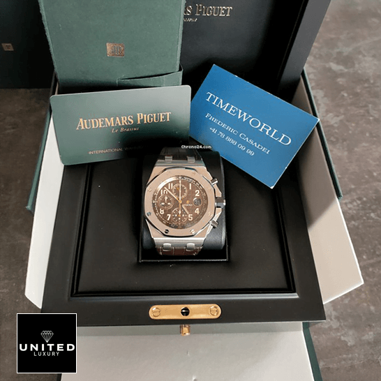 Audthtemars Pigthtuet Royal Oak Offshore 26470OR "Havana" 1:1 Clone Edition