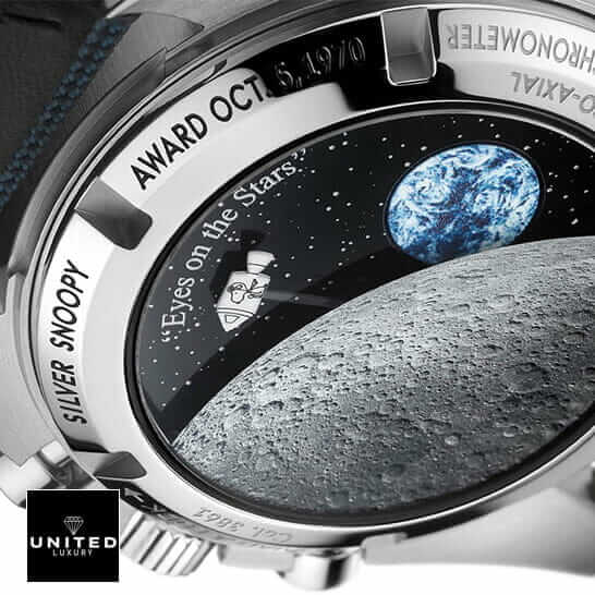 omethtga Speedmaster Silver Snoopy Replica moon case