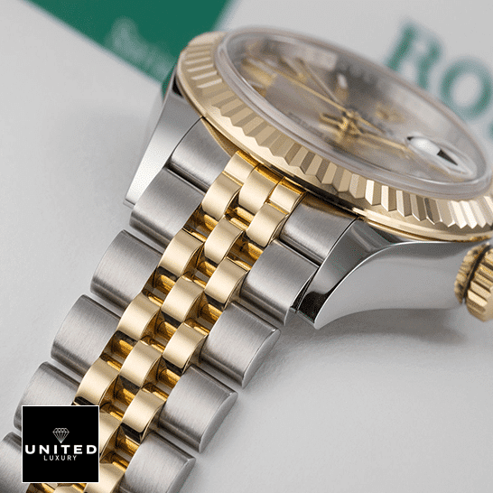 rolthtex Lady-Datejust 279173 MOP Diamond Dial Super Clone Edition rolthtex Lady-Datejust 279173-0019 Two Tone Bracelet Replica