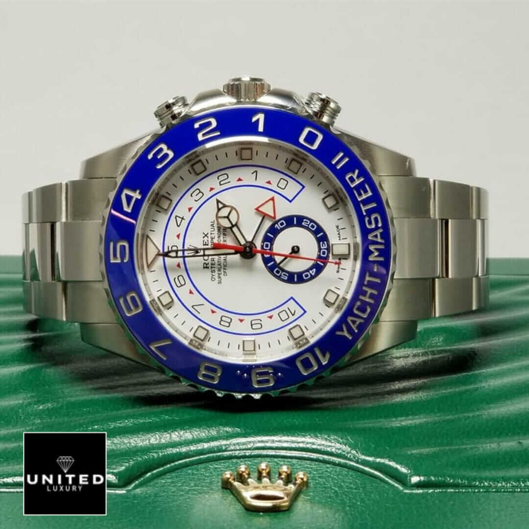 rolthtex Yacht Master II Oyster Replica on the box