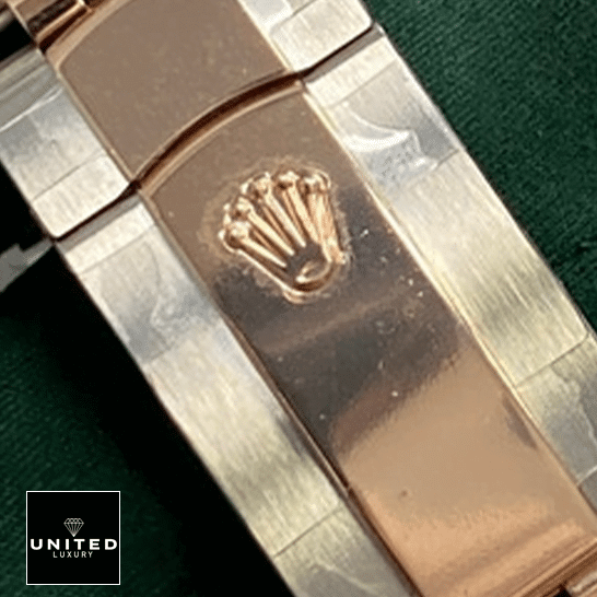 rolthtex Datejust 126231 Two Tone Fold Clasp On the rolthtex Logo Replica