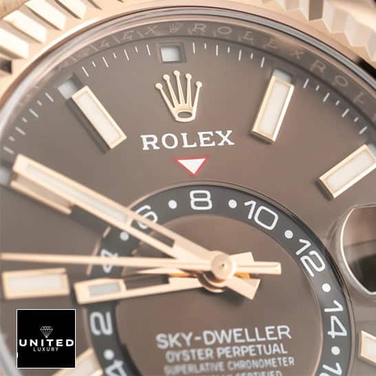 rolthtex Sky-Dweller Chocolate Dial 326235 Replica