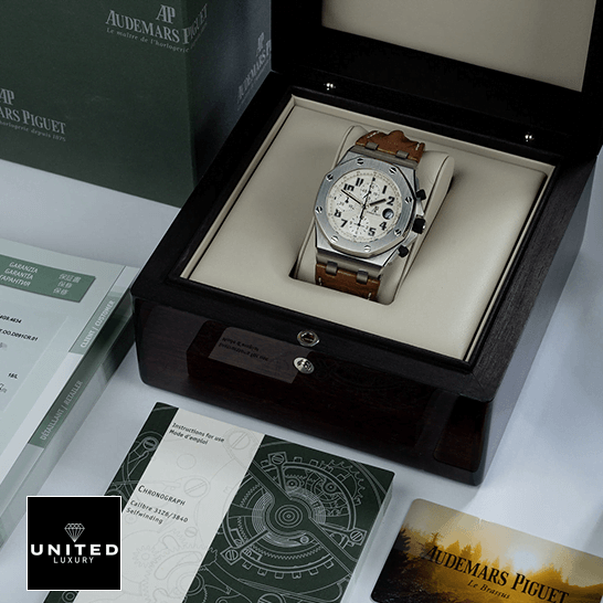 Audthtemars Pigthtuet 26170ST.OO_.D091CR.01 White Dial Replica in the box