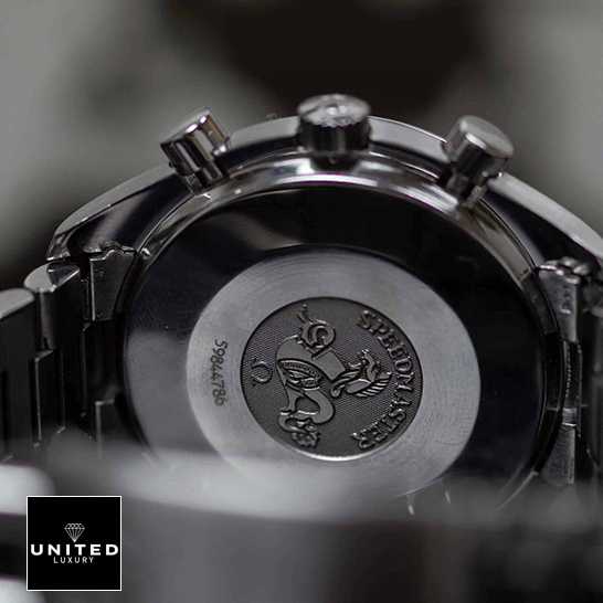 omethtga Speedmaster 3510.50 Stainless Steel Case Replica upside view