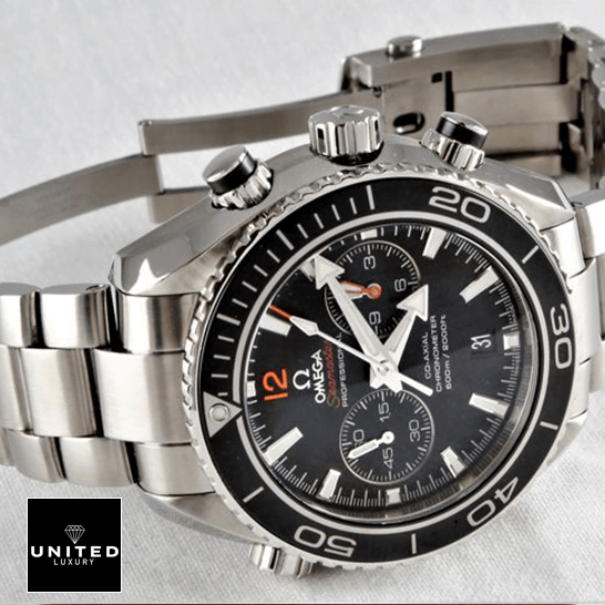 omethtga Seamaster Planet Ocean Steel Replica crown / push button