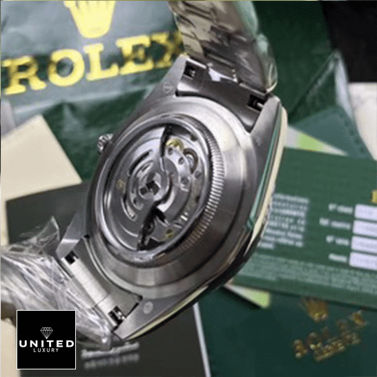 rolthtex Sky-Dweller 326934 Stainless Steel Skeleton Case Replica