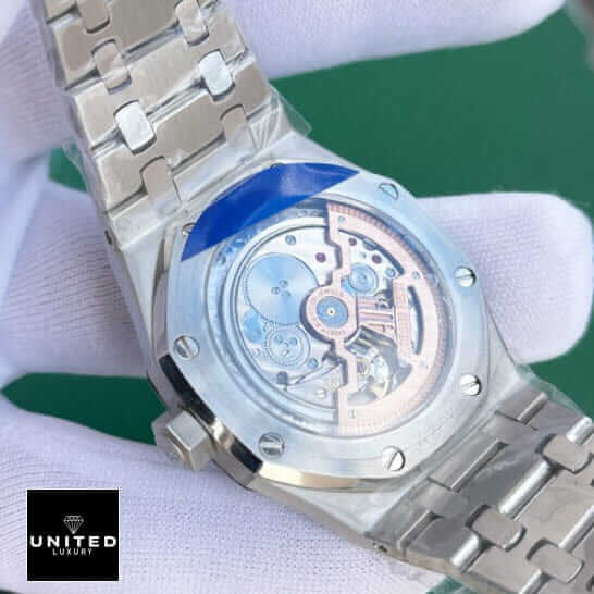 Audthtemars Pigthtuet Royal Oak "Jumbo" Extra-Thin 16202ST "Green Dial" First-Class Clone ap green dial jumbo back