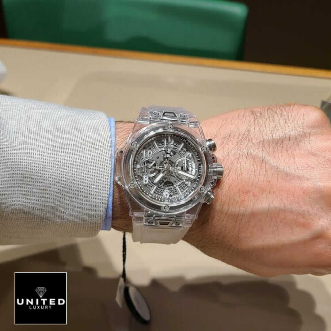 hubthtlot Big Bang Unico Sapphire 411.JX.4802.RT Superior Replica Yeni Proje 4 1