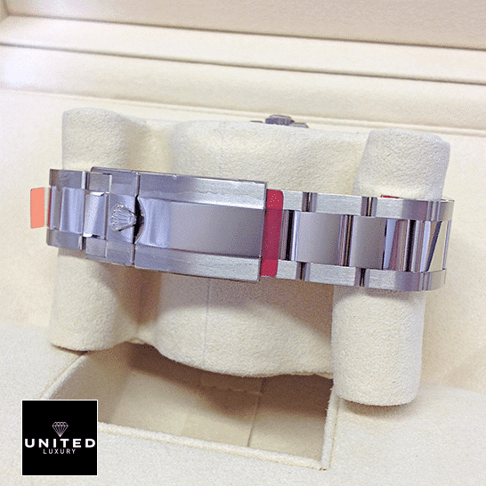 rolthtex GMT-Master II 116719BLRO "Pepsi" Authentic Replica Edition rolthtex gmt rolthtex GMT-Master II 116719BLRO Replica Oyster Bracelet Fold Clasp on the rolthtex Logo