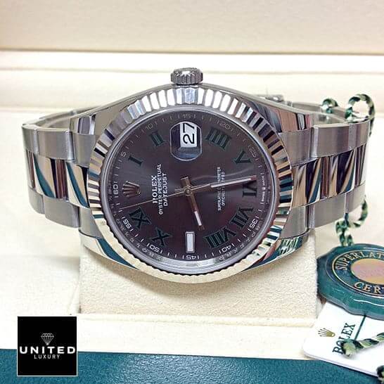 rolthtex Datejust 126334 Wimbledon S.Steel Oyster Replica