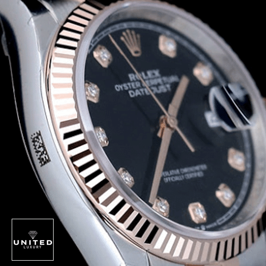 rolthtex Datejust 126231 Rose Gold Fluted Bezel Replica