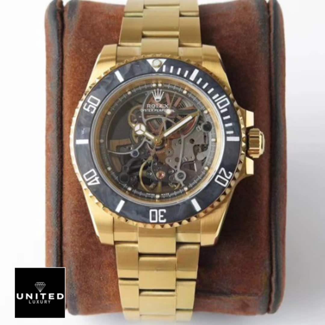 rolthtex Oyster Bracelet Tourbillion Replica in box