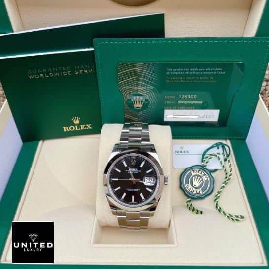 rolthtex Day-Date 228206 KW Replica ın the rolthtex Box & Guarantee Card