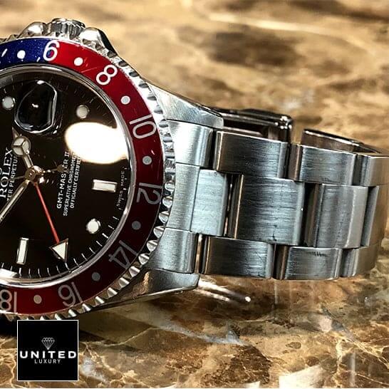 rolthtex Submariner GMT-Master II 16710 Two Tone Bezel Stainless Steel Oyster Bracelet Replica