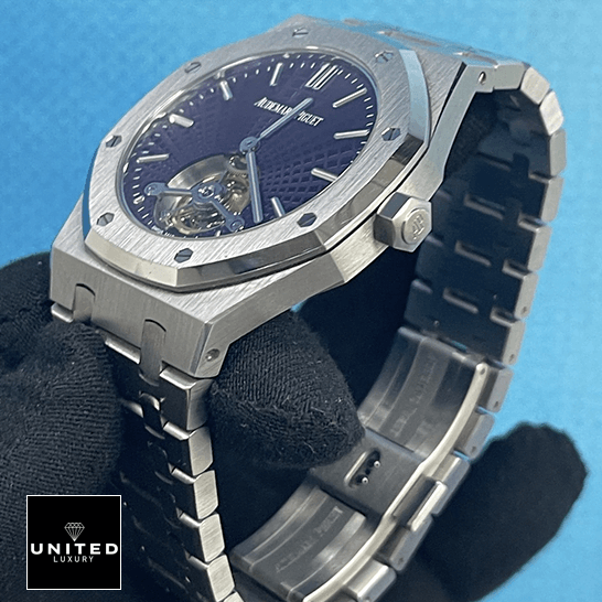 Audthtemars Pigthtuet Royal Oak Tourbillon Extra-Thin 26522ST Exclusive Clone Edition Audthtemars Pigthtuet royal oak 26522ST.OO .12 replica rightside audthtemars-pigthtuet-royal-oak-26522ST.OO_.12-replica-rightside