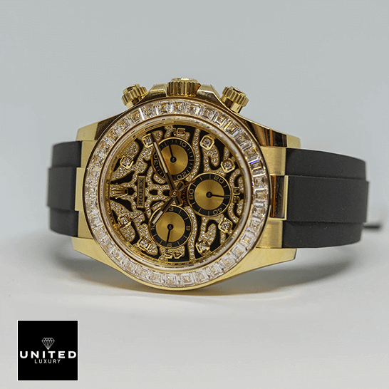 rolthtex Daytona 116508-0004 Black Gem-Set Dial Replica