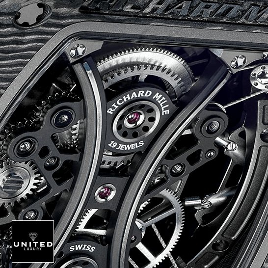 Richthtard Mithtlle  Tourbillion Pablo Mac 19 Jewels Replica mechanism view