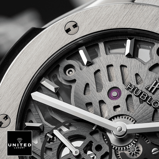 hubthtlot Classic Fusion 505.nx_.0170.lr Steel Case Replica close analog view