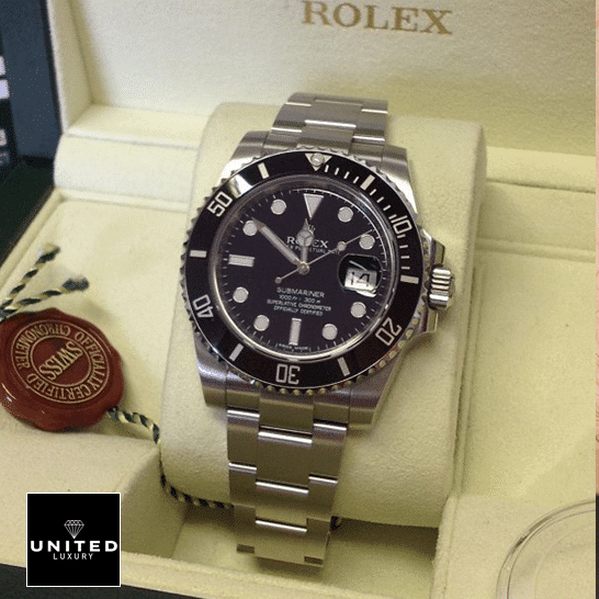 rolthtex Submariner Ceramic 116610ln-0001 Replica in box