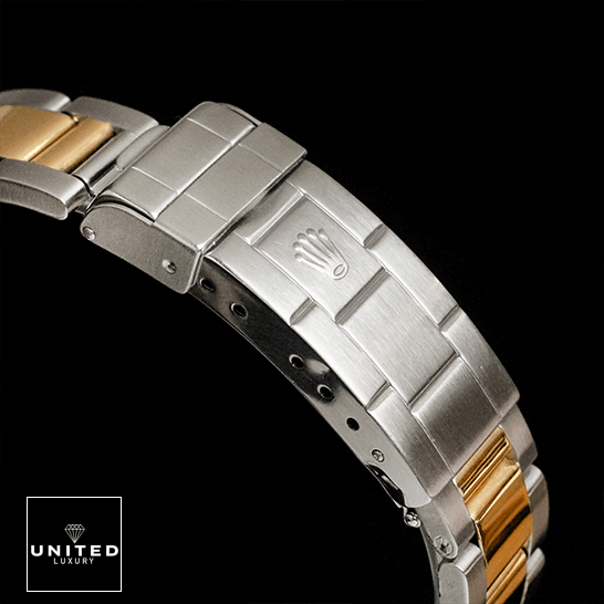 rolthtex Two Tone 16803 Oyster Dial Replica rolthtex logo on the buckle