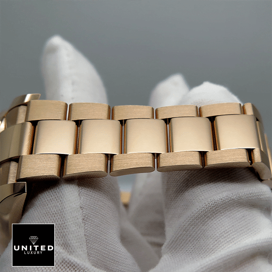 rolthtex Sky-Dweller Rose 326935-0005 Oyster Bracelet Replica