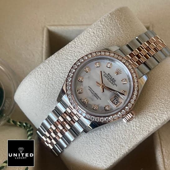 rolthtex Datejust 126233 White Dial with Diamond Replica Watches
