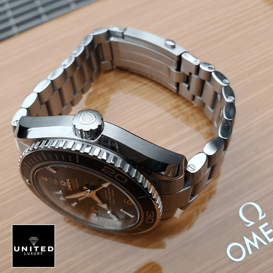 omethtga Seamaster Planet Ocean Steel Crown & Bracelet Replica on the omethtga box