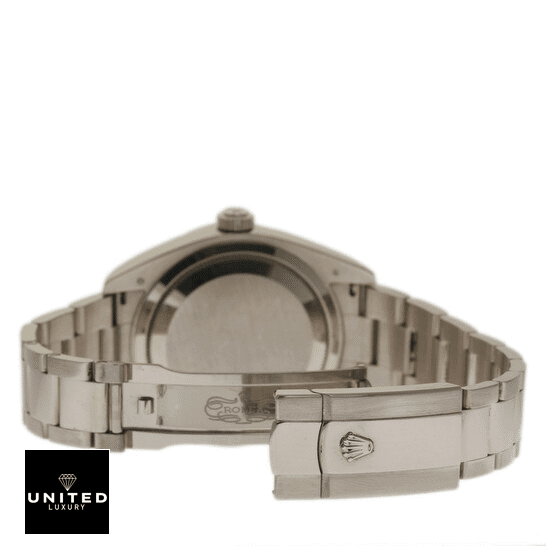 rolthtex Sky-Dweller 326939 Oyster Replica Open Fold Clasp on the rolthtex logo