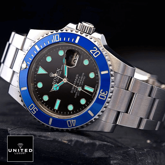 rolthtex Submariner Date 16610 Luminous Dial Oyster Replica