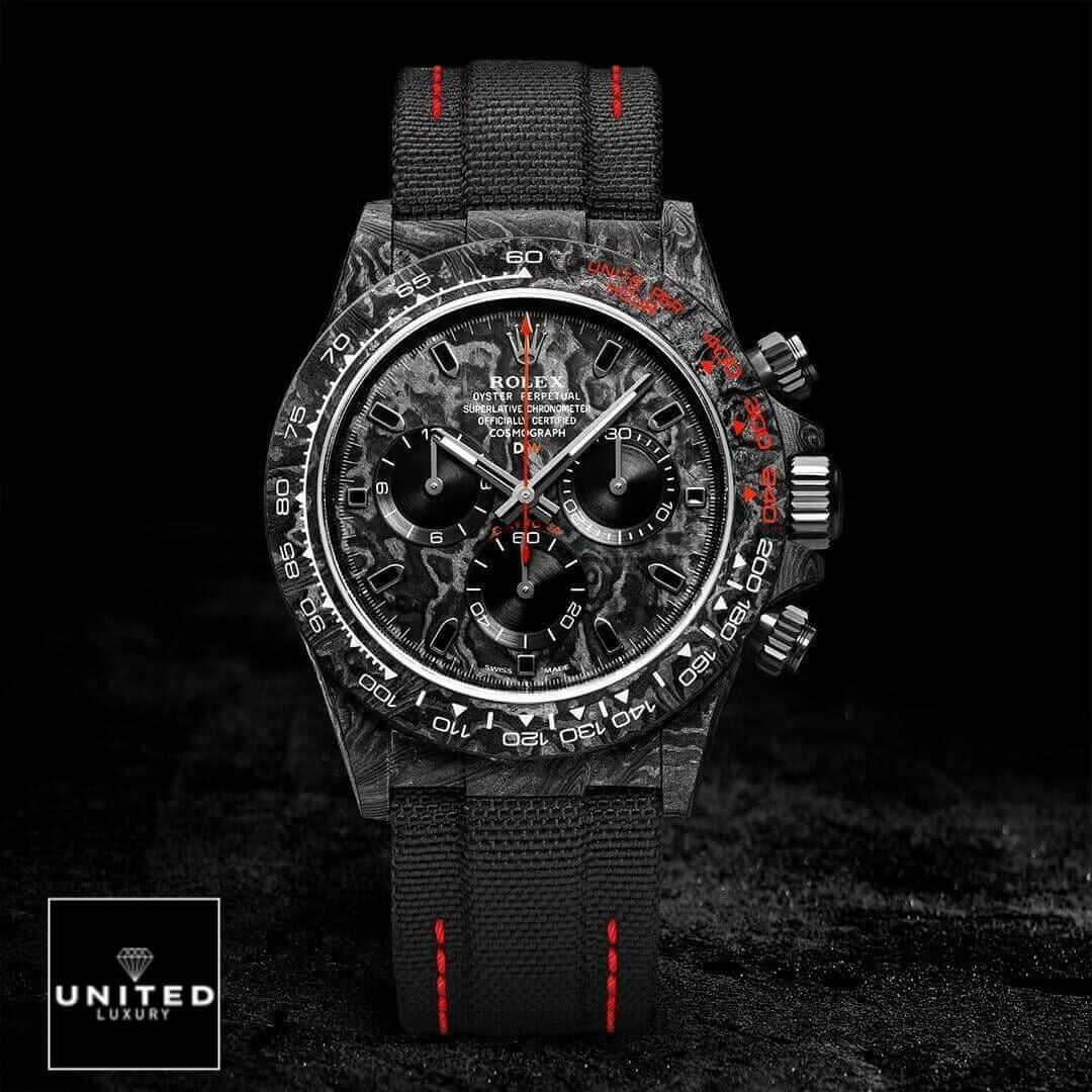 rolthtex Cosmograph Daytona 116503-NTPT-RED "NTPT Carbon Speedster" Top Tier Replica Edition Yeni Proje 43 rolthtex Daytona Speedster Fabric 116503-NTPT-RED Replica