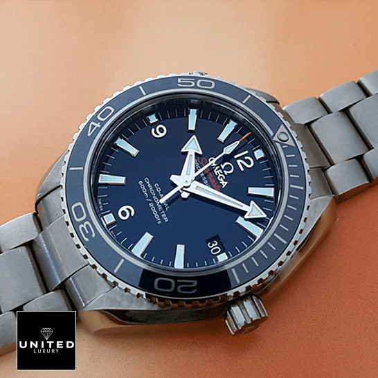 omethtga Seamaster 232_90_42_21_03_001 Blue Dial Steel Replica rose background