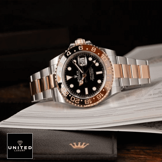 rolthtex GMT-Master II Black Dial 126711CHNR-0002 Replica on the book