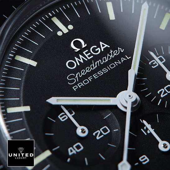 omethtga Speedmaster Professional 311.99.42.30.04.001 "White Dial" Ultra Clone 1:1 omethtga Speedmaster Professınonal Black Dial Replica close view