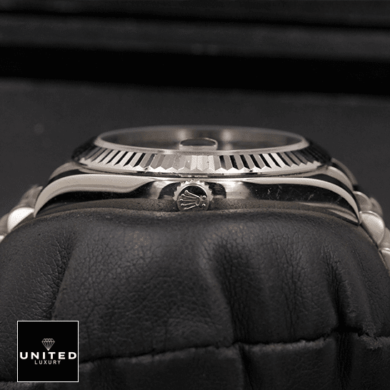 rolthtex Day-Date II 228238-003 Replica Steel Crown Pusher